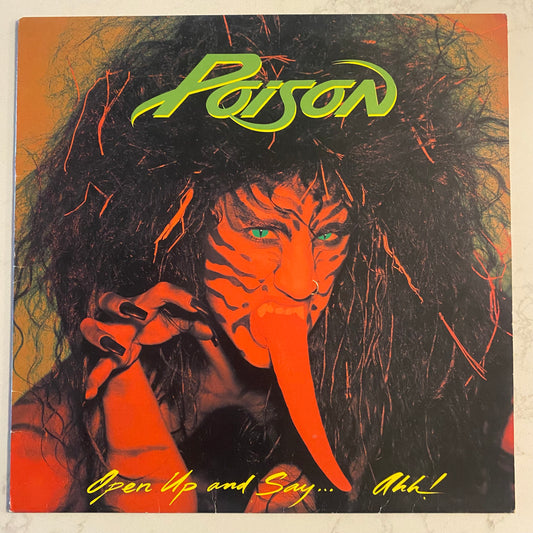 Poison (3) - Open Up And Say... Ahh! (LP, Album)