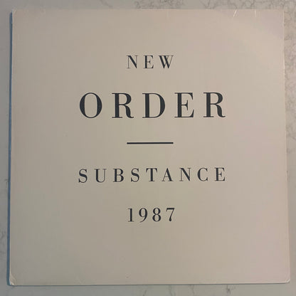 New Order - Substance (2xLP, Comp, Emb) (L)