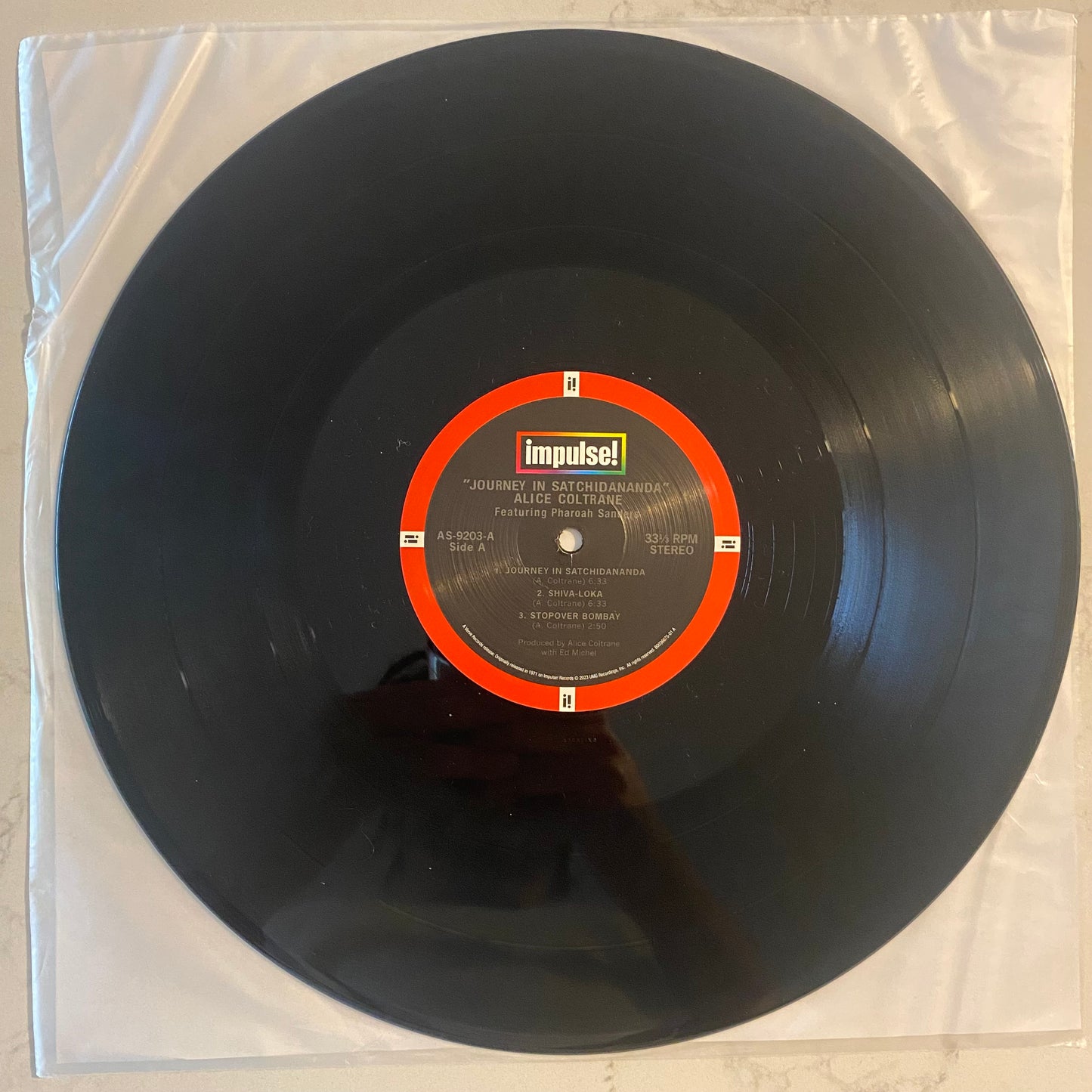 Alice Coltrane Featuring Pharoah Sanders - Journey In Satchidananda (LP, Album, RE, 180) (L)