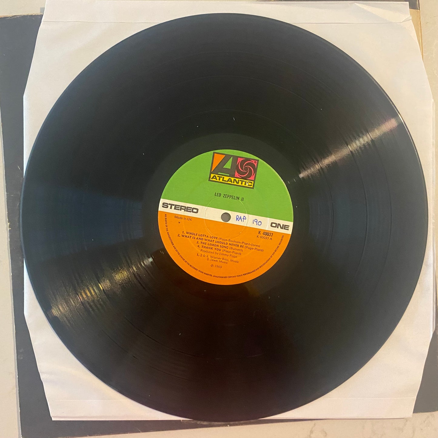 Led Zeppelin - Led Zeppelin II (LP, Album, RE, Cro) (L)