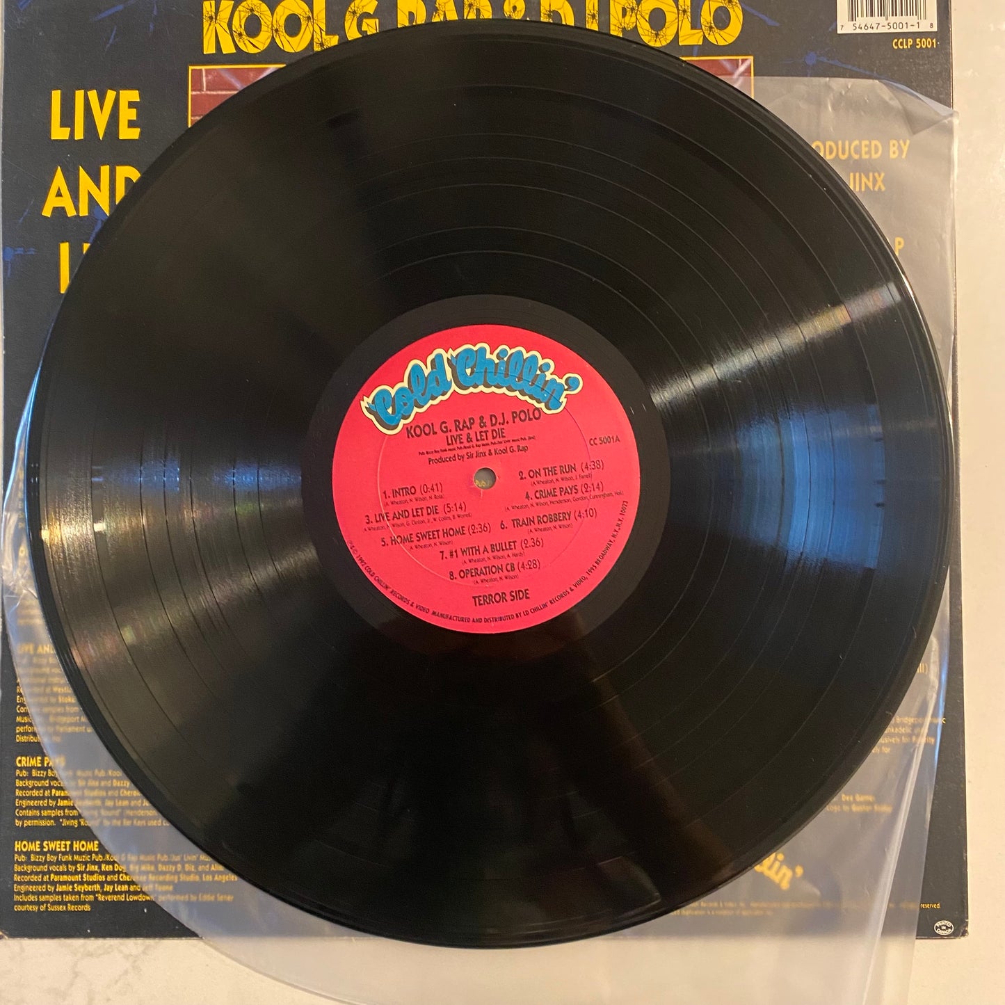 Kool G. Rap & D.J. Polo* - Live And Let Die (LP, Album)