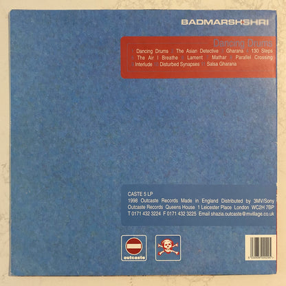 Badmarsh & Shri - Dancing Drums (2xLP, Album)