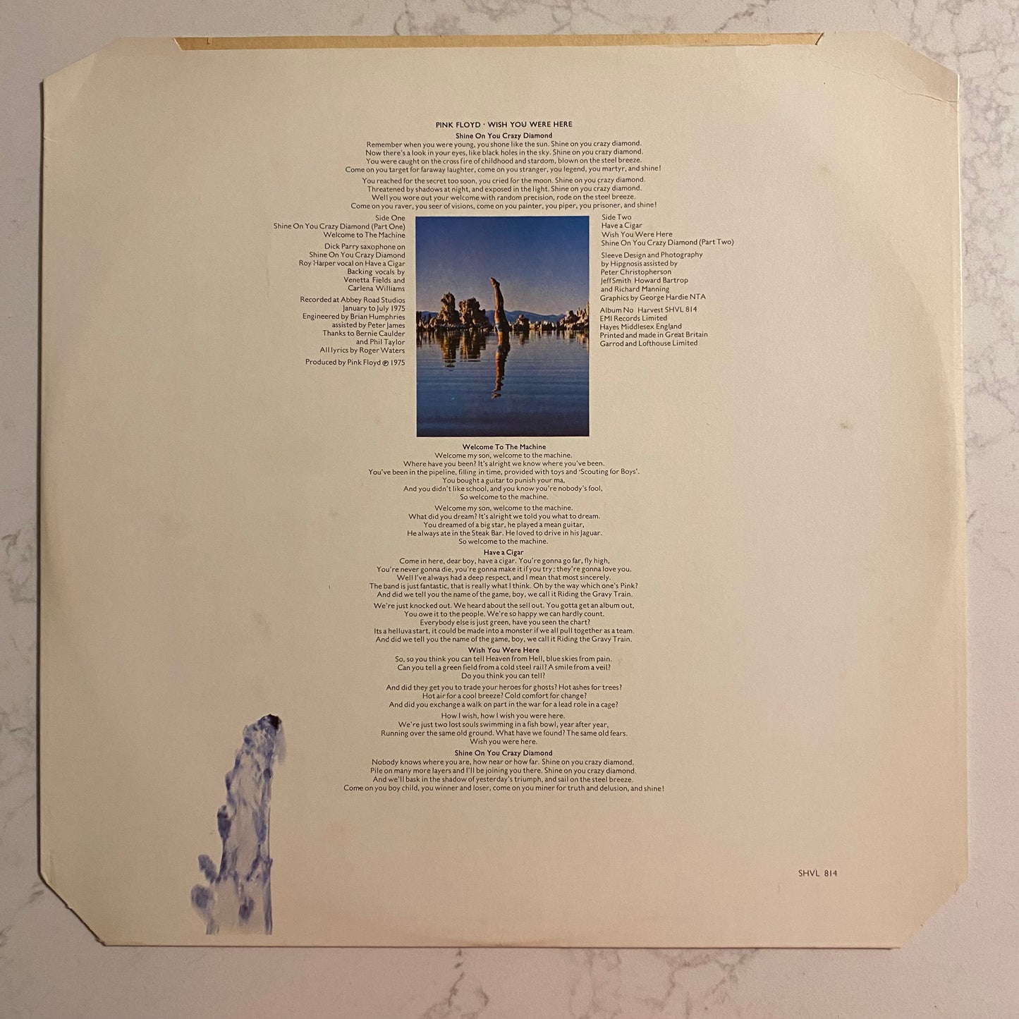 Pink Floyd - Wish You Were Here (LP, Album) (L)