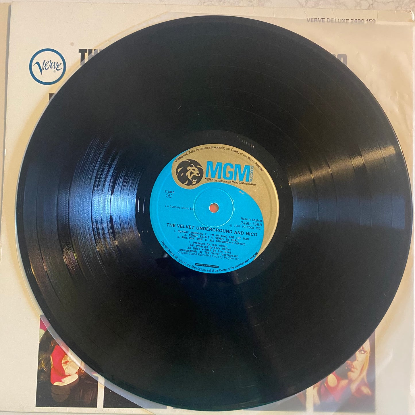 The Velvet Underground & Nico (3) - The Velvet Underground & Nico (LP, Album, RE, Del) (L)