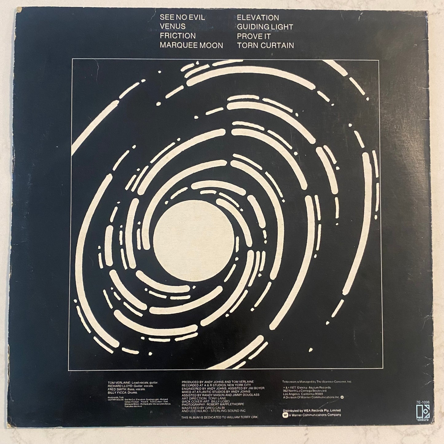 Television - Marquee Moon (LP, Album)