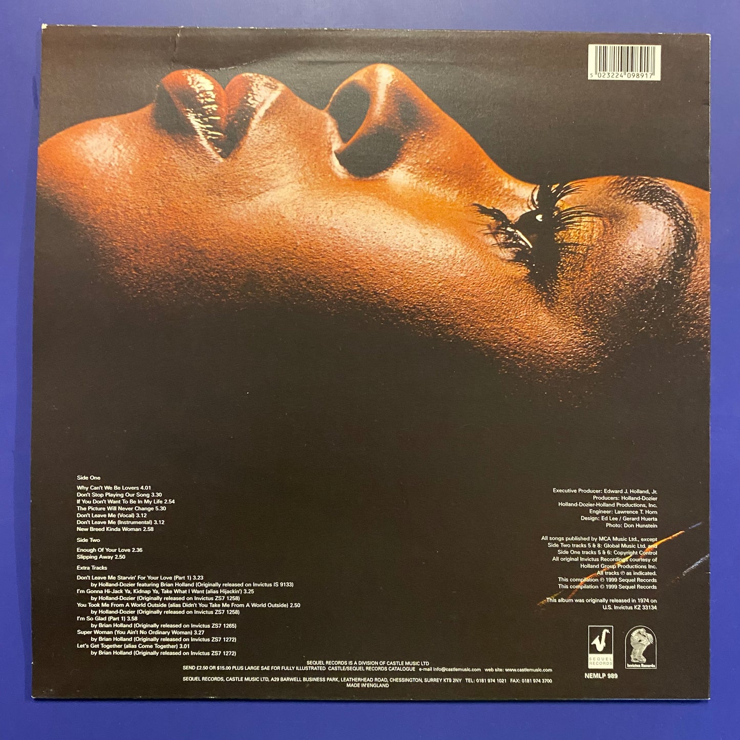 Lamont Dozier - Love And Beauty (LP, Album, RE, RM, 180)
