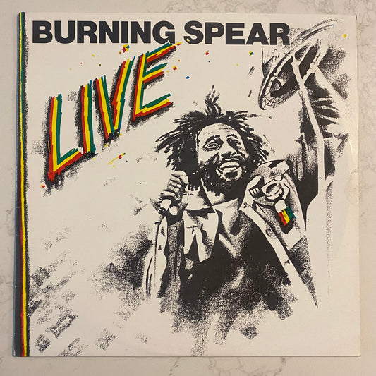 Burning Spear - Live (LP, Album)