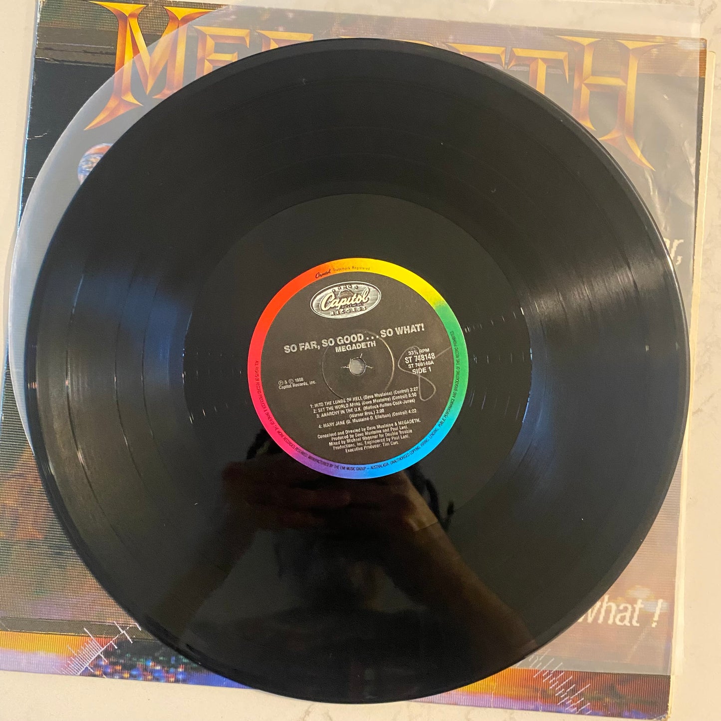 Megadeth - So Far, So Good... So What! (LP, Album)