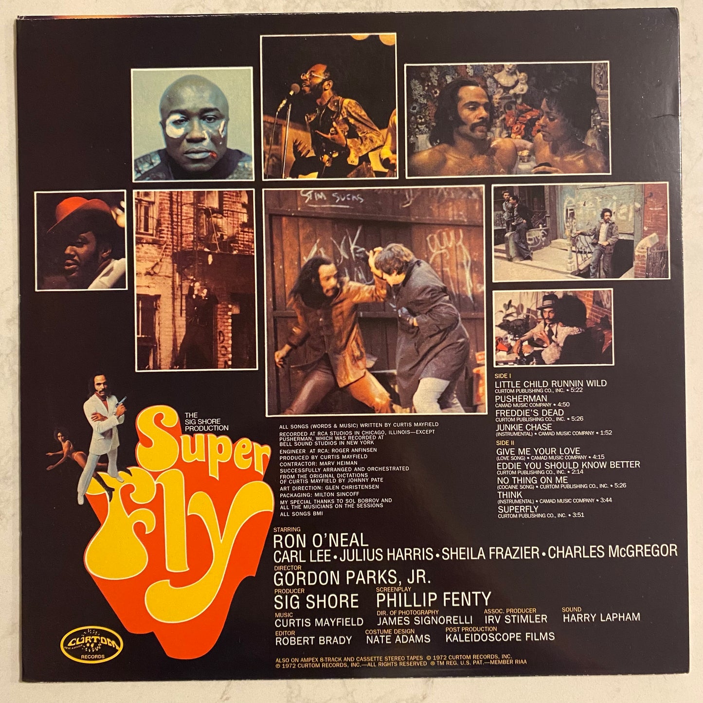 Curtis Mayfield - Super Fly (LP, Album, Ltd, RE, 180)