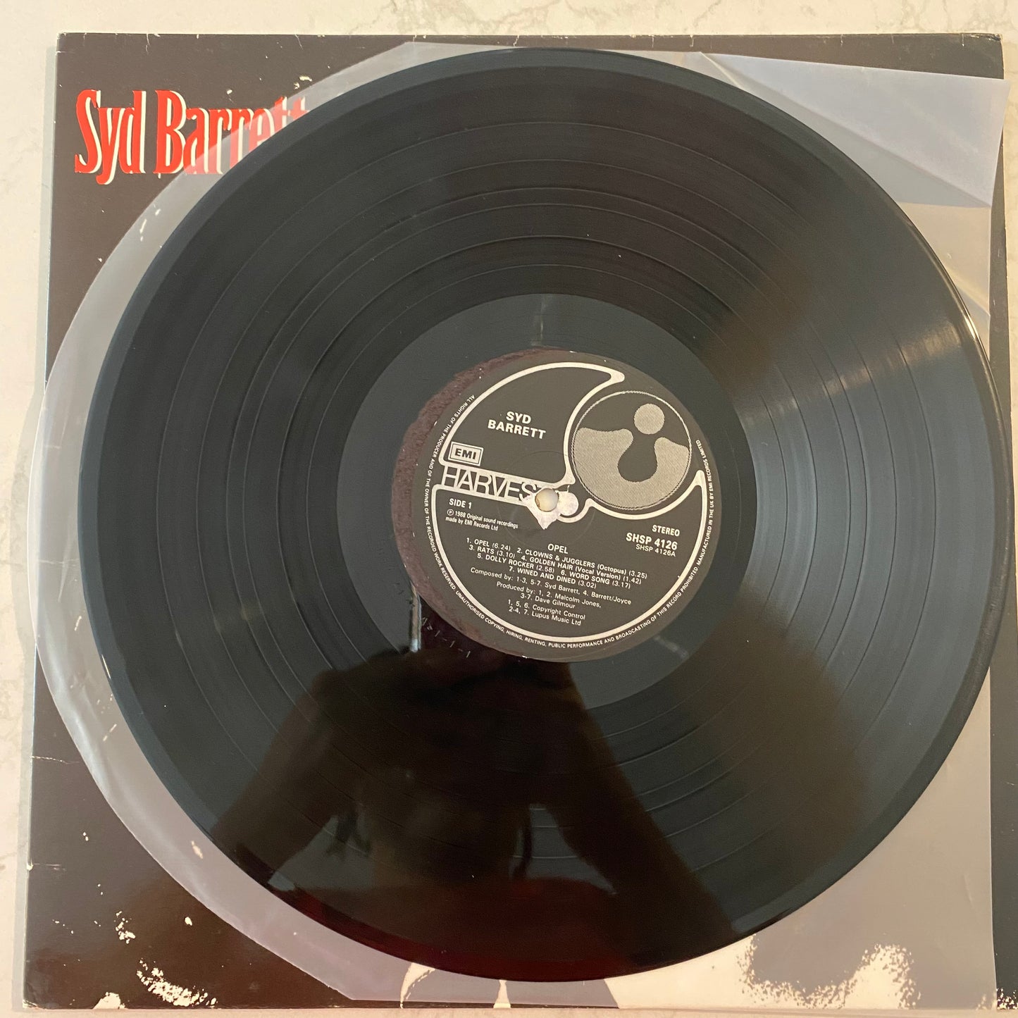 Syd Barrett - Opel (LP, Album, Gat) (L)