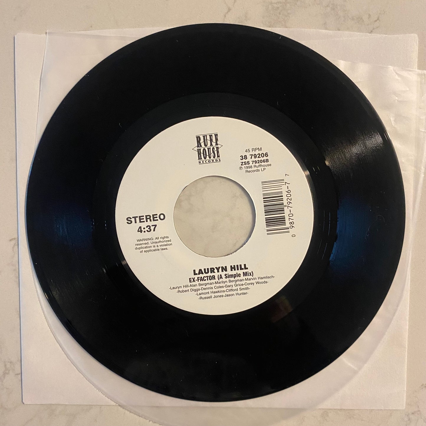 Lauryn Hill - Everything Is Everything / Ex-Factor (7")