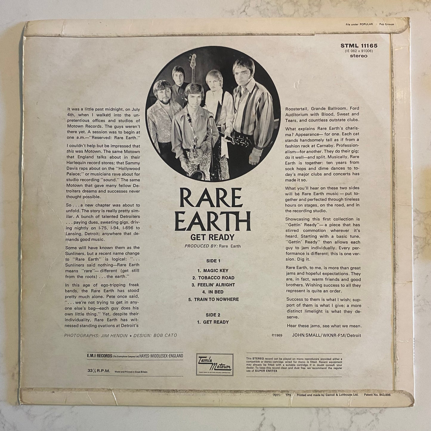 Rare Earth - Get Ready (LP, Album) (L)