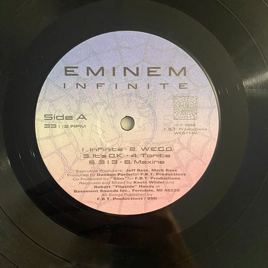 Eminem – Infinite Limited Edition, Reissue, Unofficial Release (L)