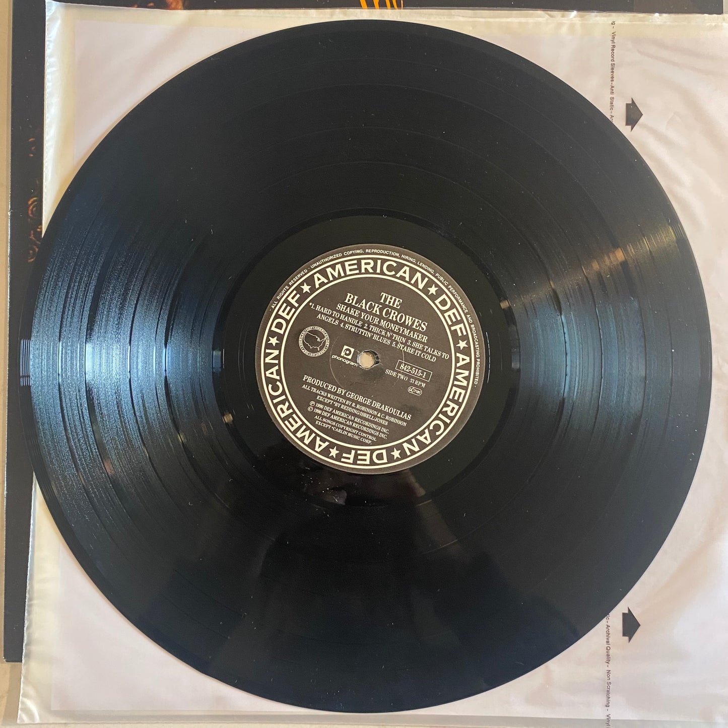 The Black Crowes - Shake Your Money Maker (LP, Album) (L)