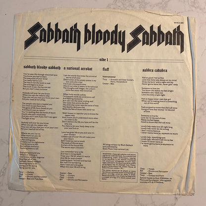 Black Sabbath - Sabbath Bloody Sabbath (LP, Album, Club, RP, Gat) (L)