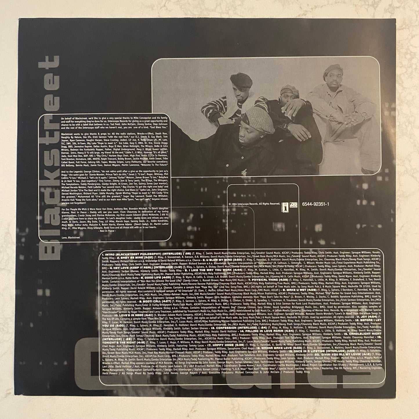 Blackstreet - Blackstreet (2xLP, Album) (L)