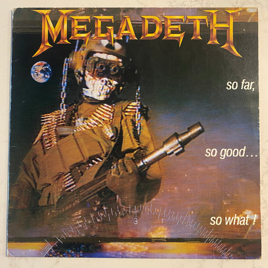 Megadeth - So Far, So Good... So What! (LP, Album)