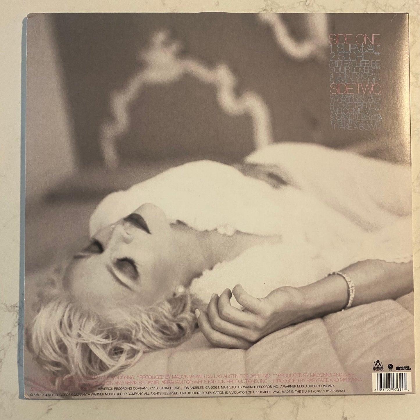 Madonna - Bedtime Stories (LP, Album, RE, 180) (L)