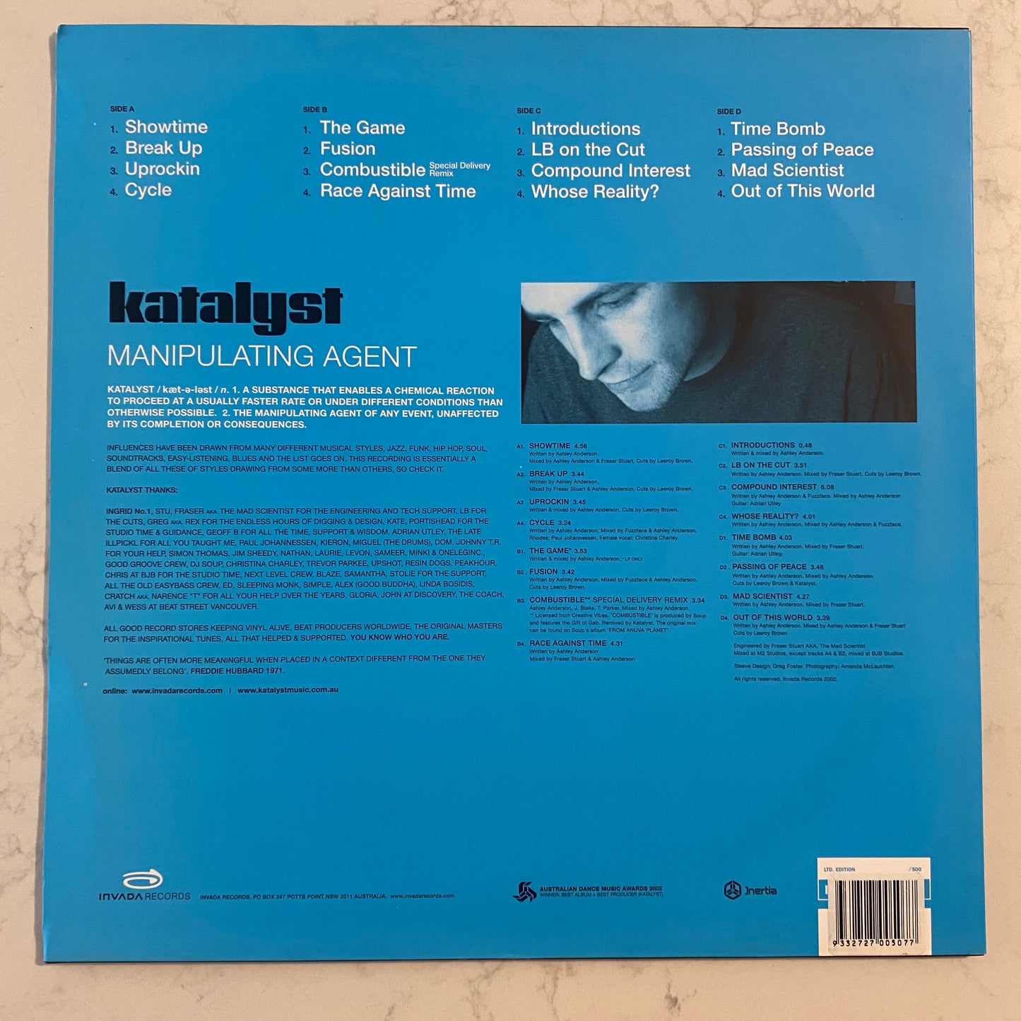 Katalyst - Manipulating Agent (2xLP, Album, Ltd)