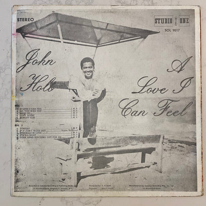 John Holt - A Love I Can Feel (LP, Album, RP) (L)