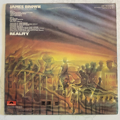 James Brown - Reality (LP, Album)(L)