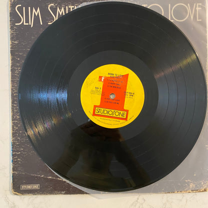 Slim Smith - Born To Love (LP, Album, Mono, RE) (L)