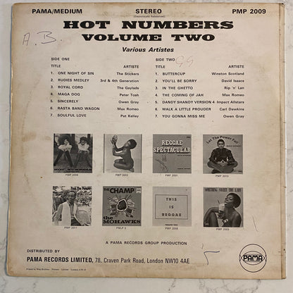 Various - Hot Numbers Volume Two (LP, Comp) (L)