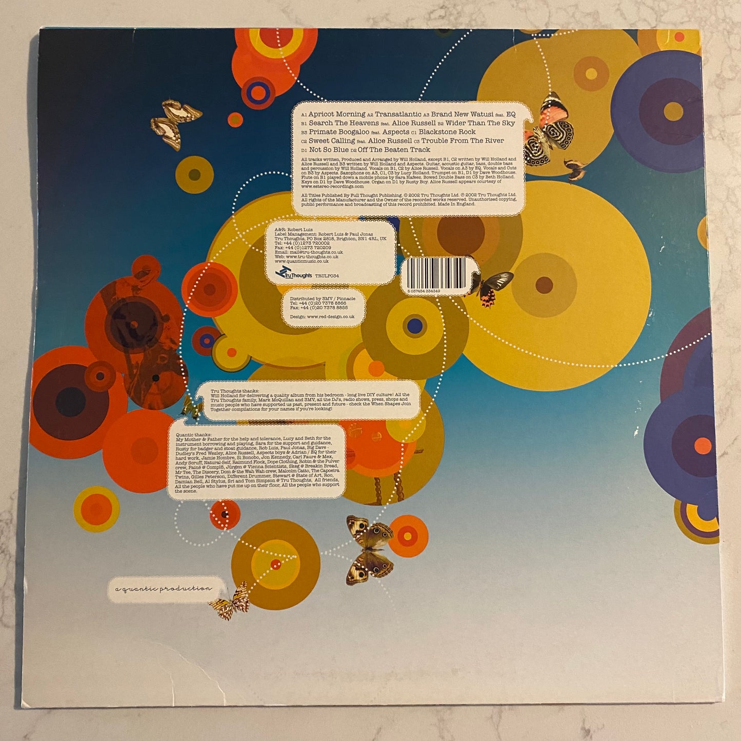 Quantic - Apricot Morning (2xLP, Album)