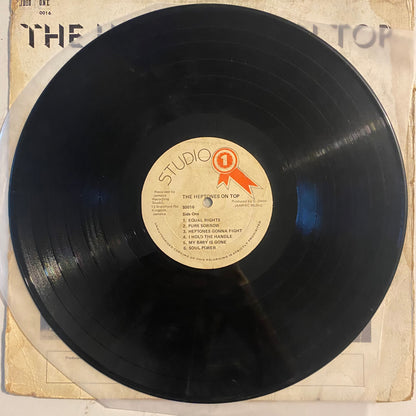 The Heptones - On Top (LP, Album, RE, red) (L)