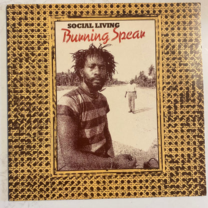 Burning Spear - Social Living (LP, Album, RP)