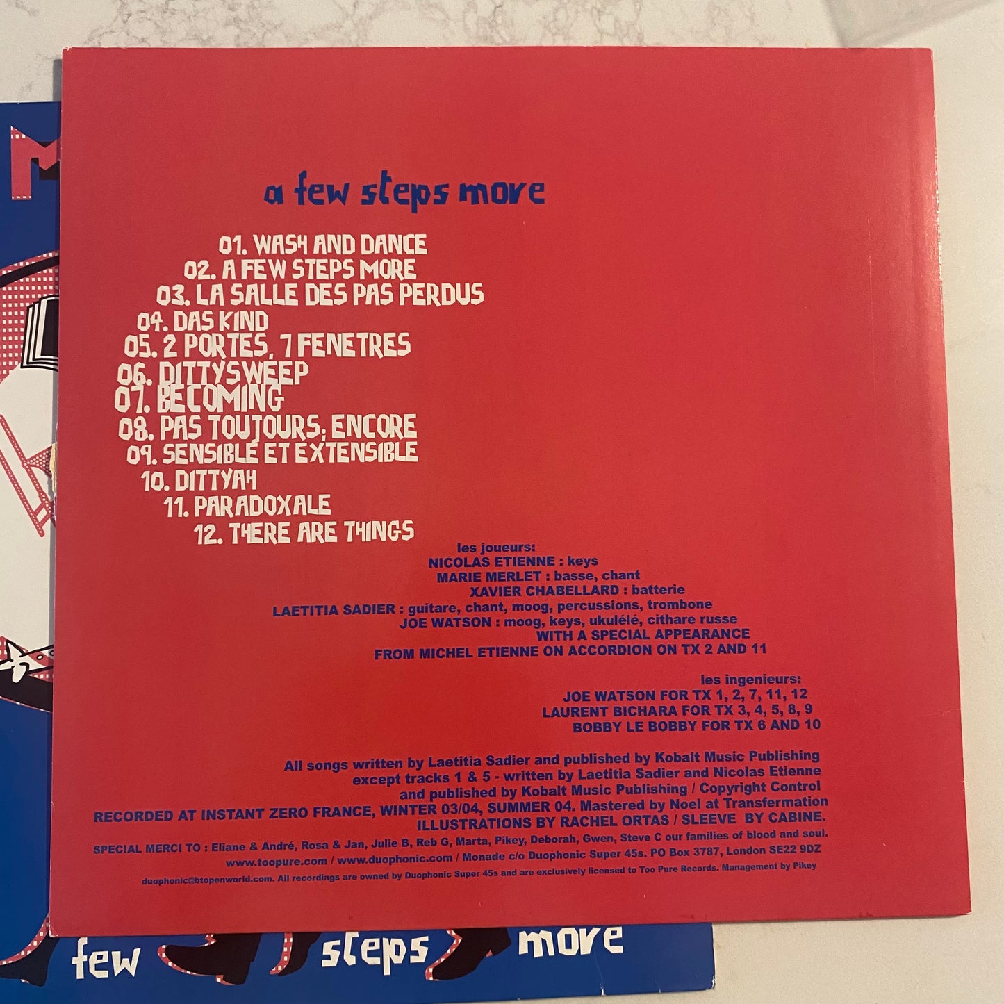 Monade - A Few Steps More (LP, Album)(L)