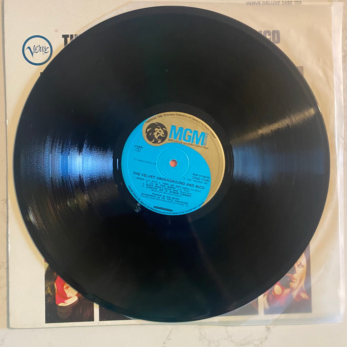The Velvet Underground & Nico (3) - The Velvet Underground & Nico (LP, Album, RE, Del) (L)