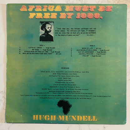 Hugh Mundell - Africa Must Be Free By 1983. (LP, Album, RE) (L)