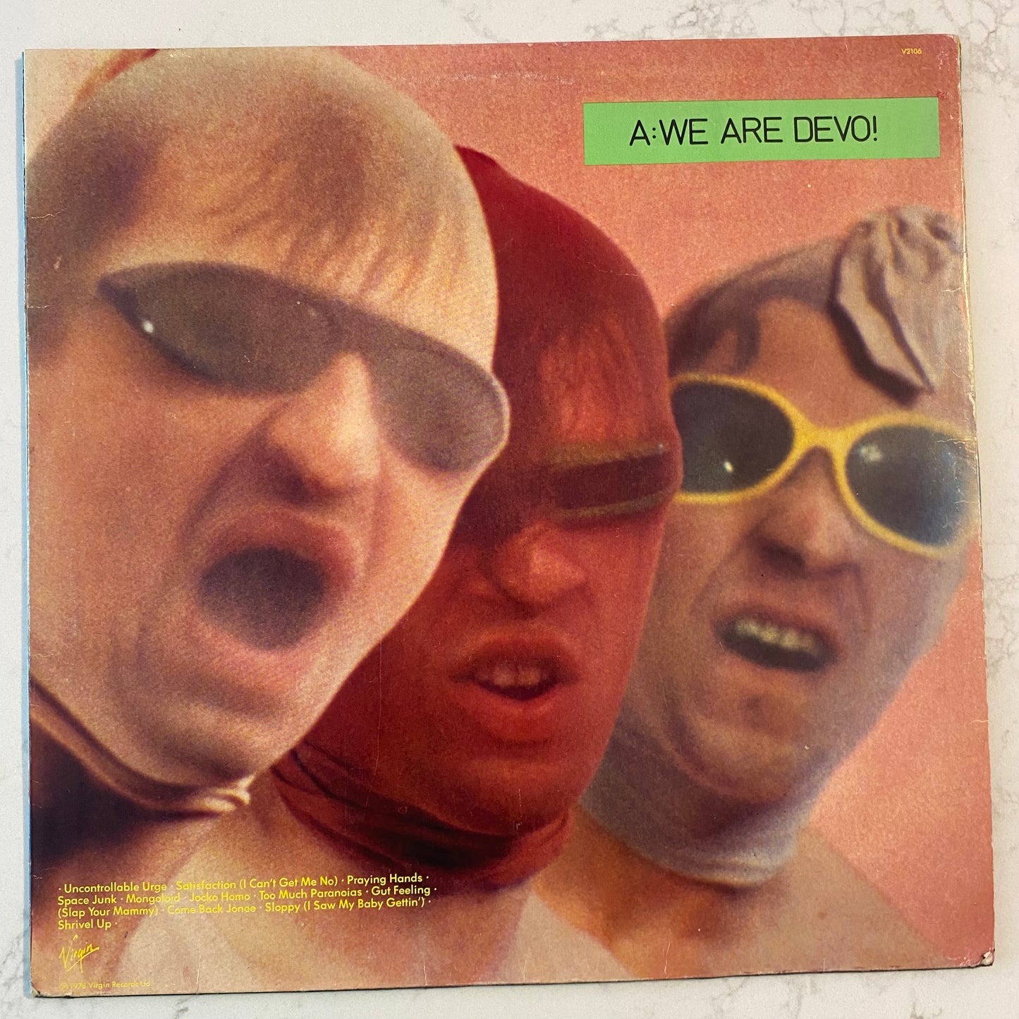 Devo - Q: Are We Not Men? A: We Are Devo! (LP, Album, Red) (L)