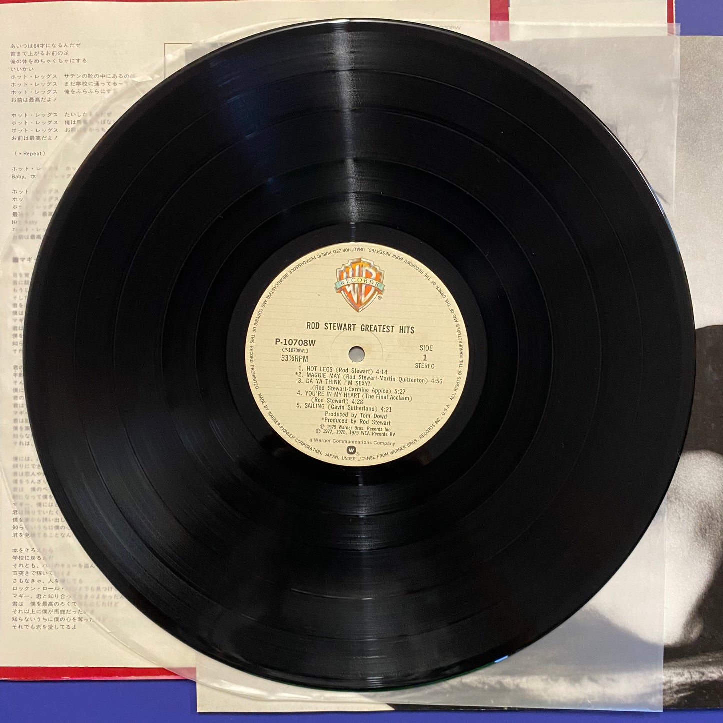 Rod Stewart - Greatest Hits (LP, Comp)