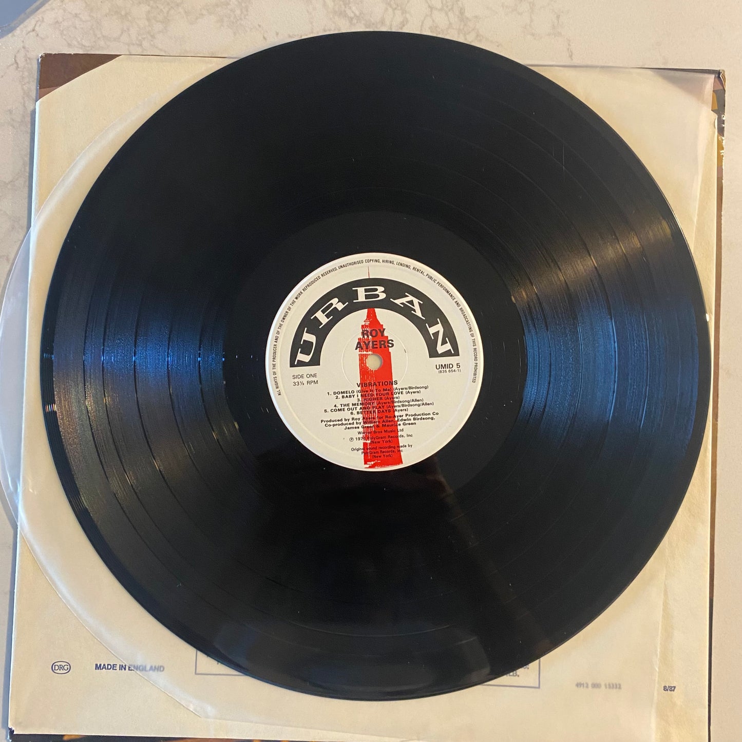 Roy Ayers Ubiquity - Vibrations (LP, Album) (L)