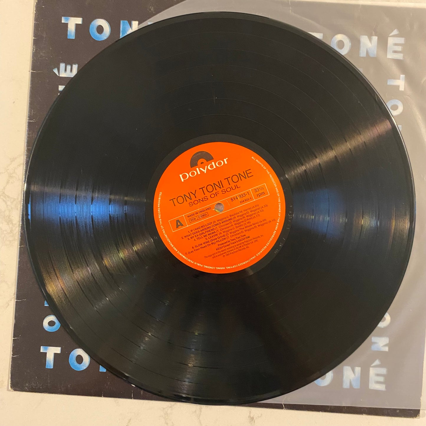 Tony! Toni! Toné! - Sons Of Soul (LP, Album) (L)