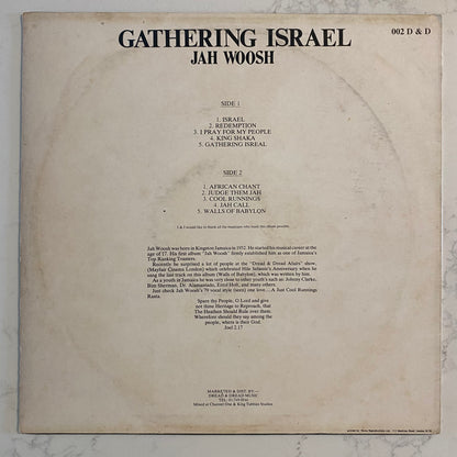 Jah Woosh - Gathering Israel (LP, Album, Ltd, Red) (L)