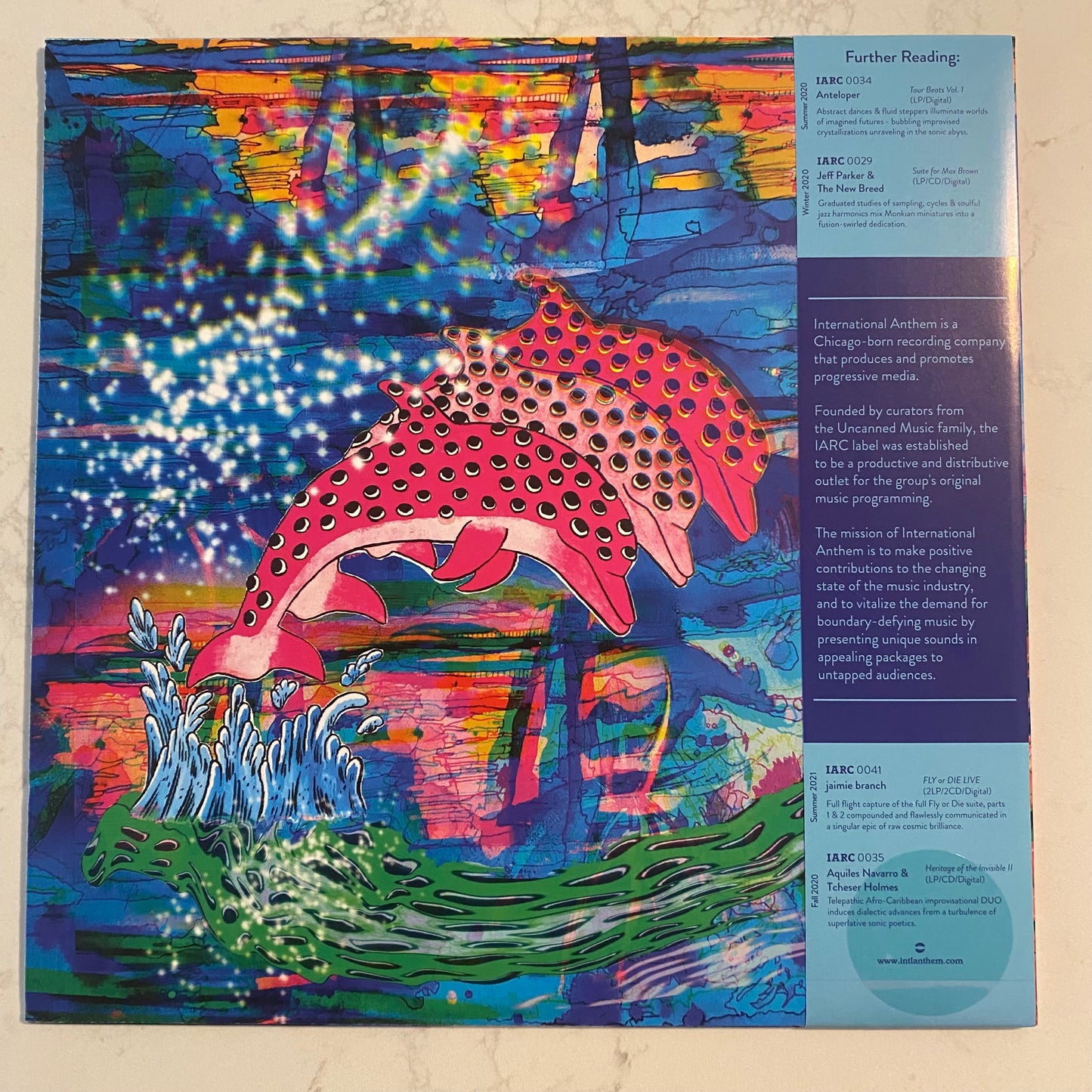 Anteloper - Pink Dolphins (LP, Album, Ltd, 160)