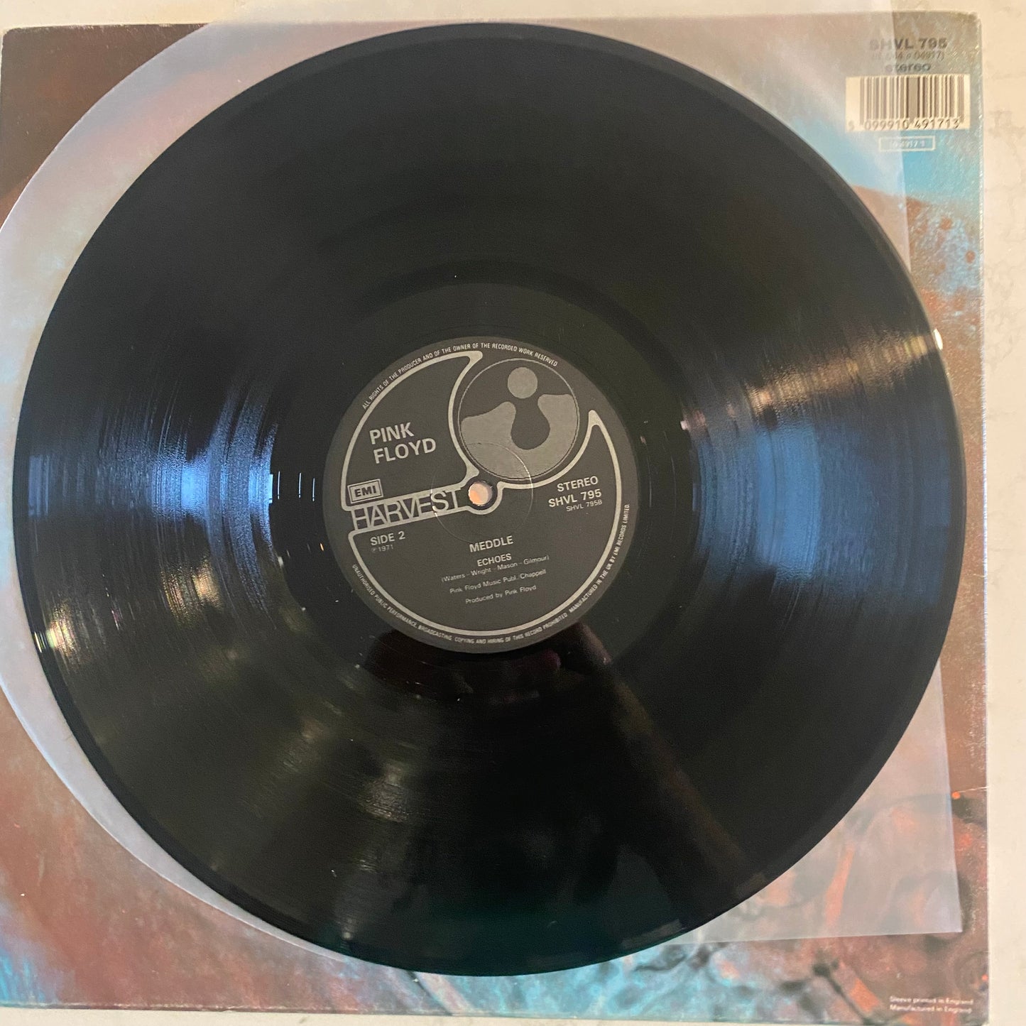 Pink Floyd - Meddle (LP, Album, RE, Bla) (L)