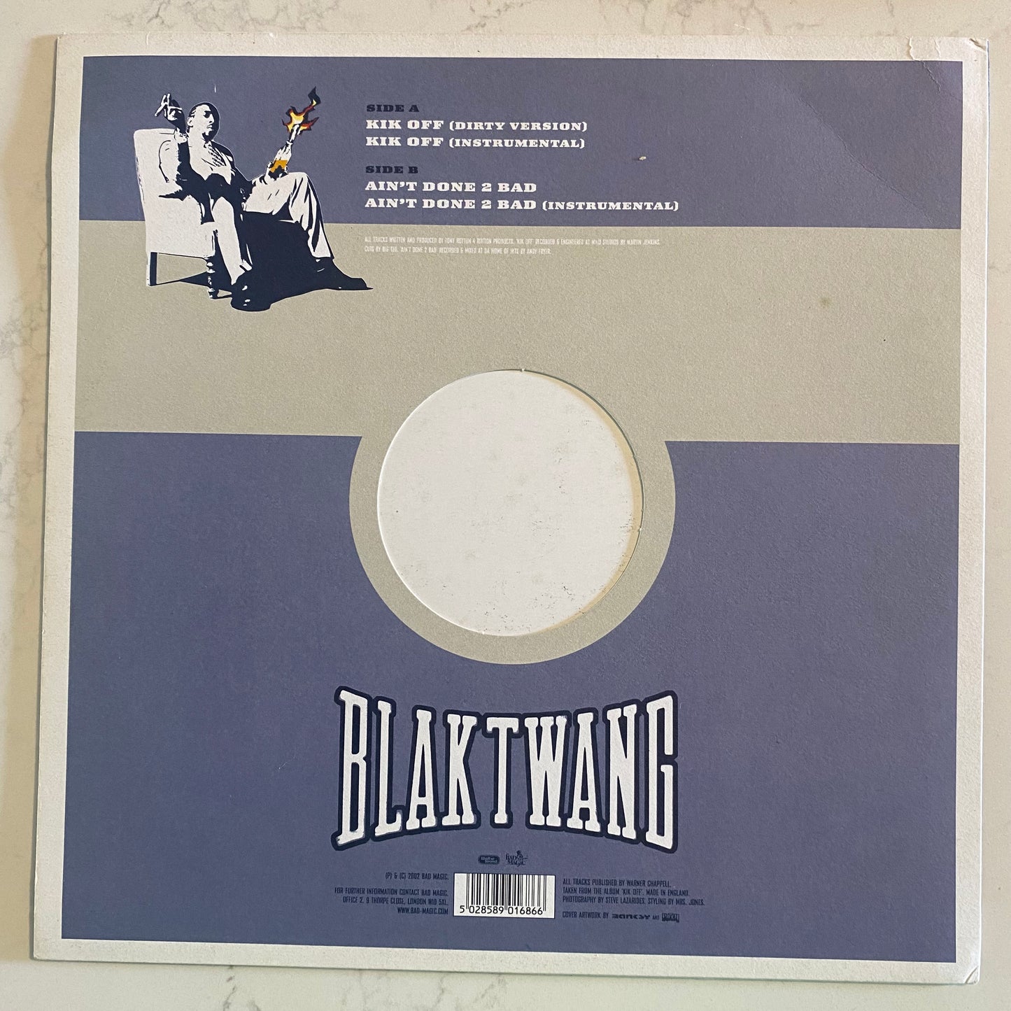 Blak Twang - Kik Off (12") (L)