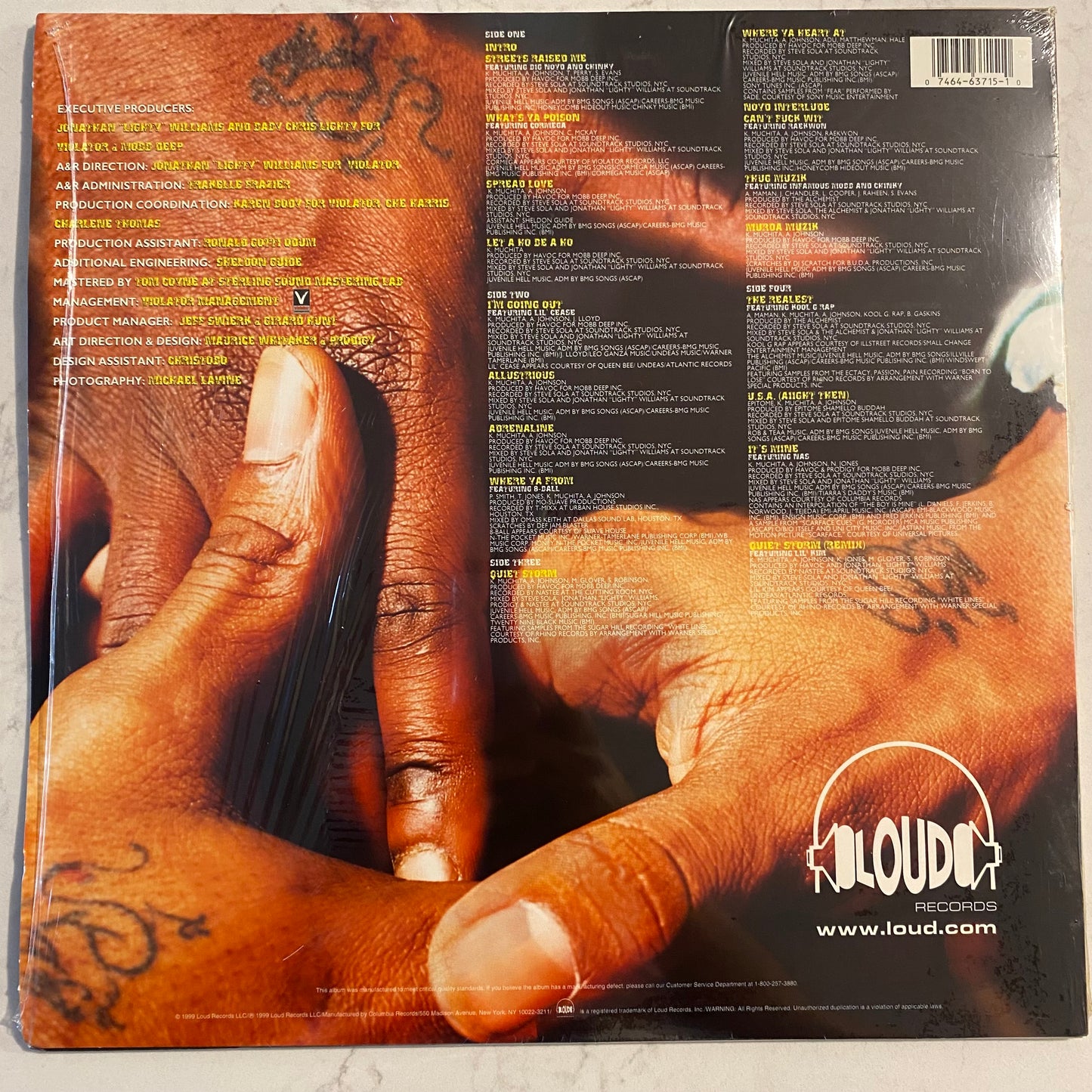 Mobb Deep - Murda Muzik (2xLP, Album)