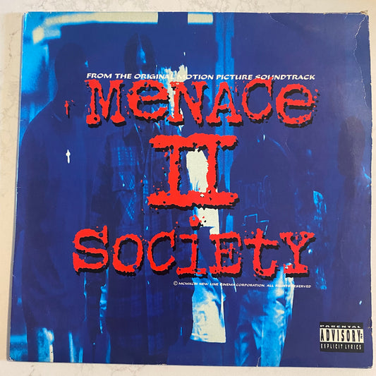 Various - Menace II Society (From The Original Motion Picture Soundtrack) (2xLP, Comp)