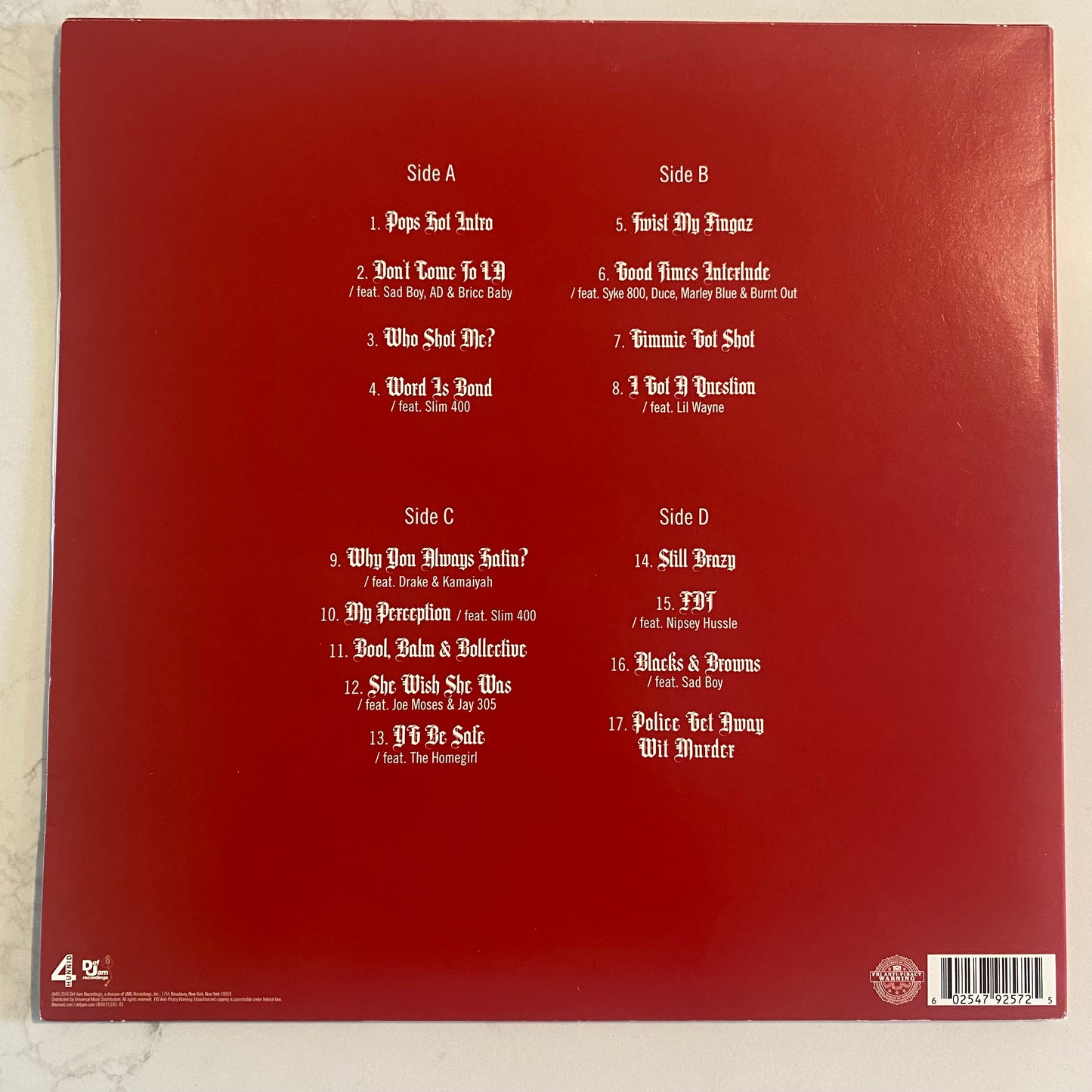 YG (2) - Still Brazy (2xLP, Album)