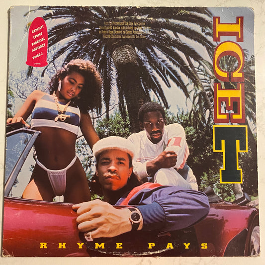 Ice-T - Rhyme Pays (LP, Album, All)  (L)