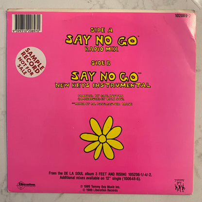 De La Soul - Say No Go (7", Single)