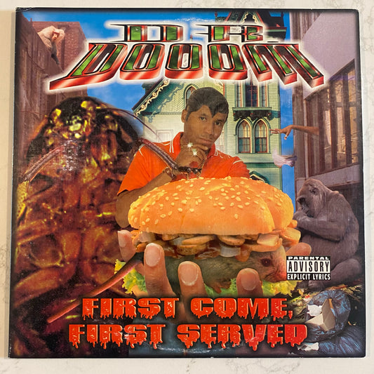 Dr. Dooom - First Come, First Served (2xLP, Album, Gat) (L)