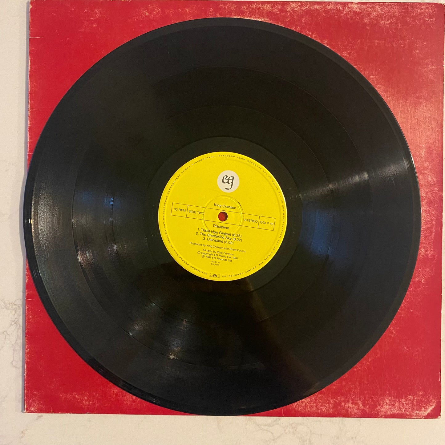 King Crimson - Discipline (LP, Album) (L)