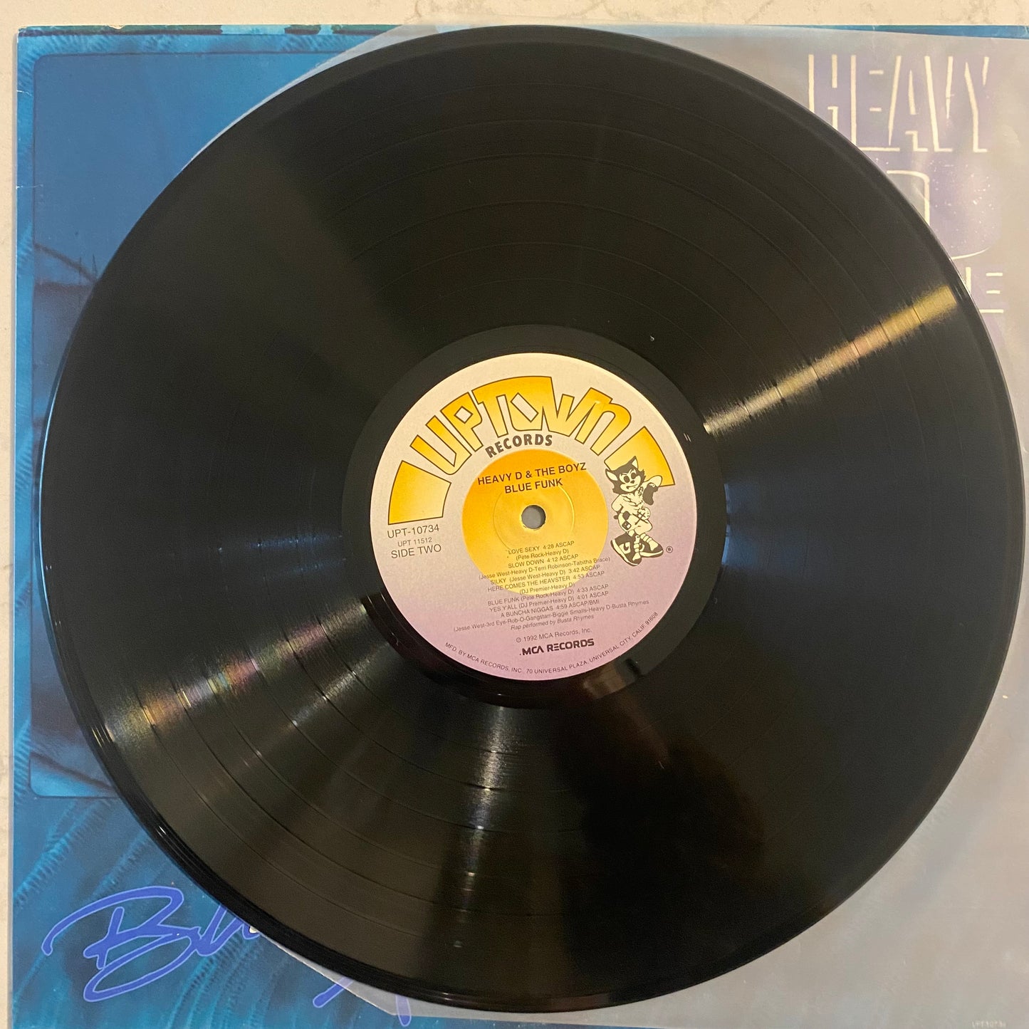 Heavy D. & The Boyz - Blue Funk (LP, Album)