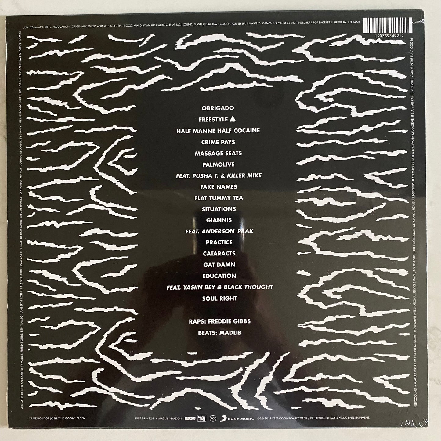 Freddie Gibbs & Madlib - Bandana (LP, Album, RM). SEALED! HIP-HOP
